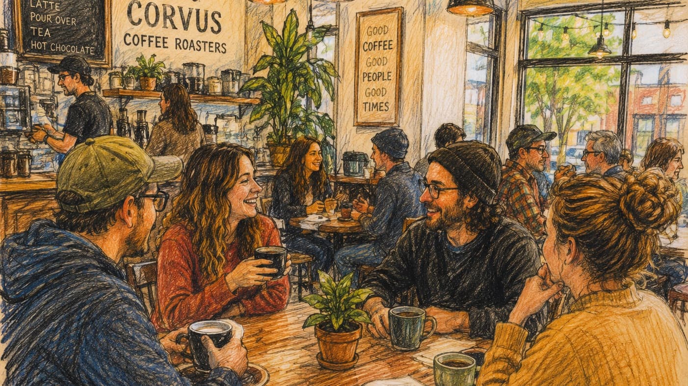Coffee, Conversation & Shared Humanity