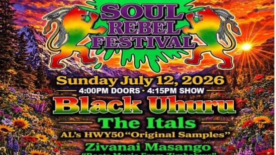 Levitt Pavillion Free Outdoor Concert - Reggae on the Lawn; Soul Rebel Festival