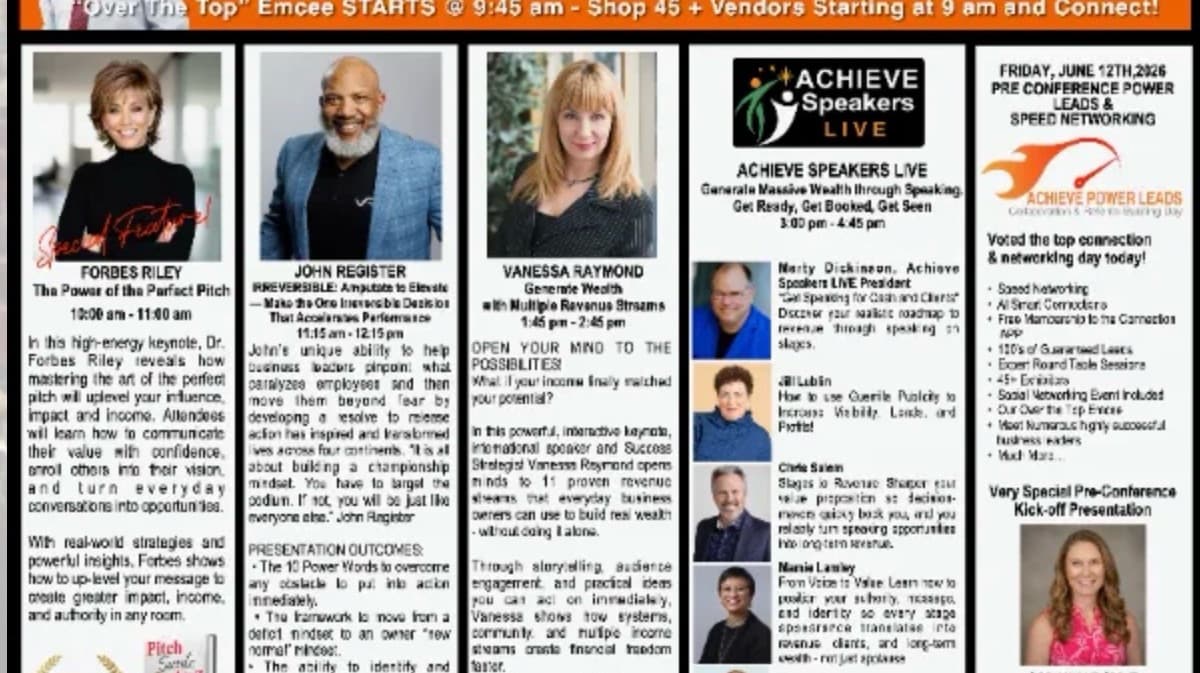 Achieve Biz Explosion Conference