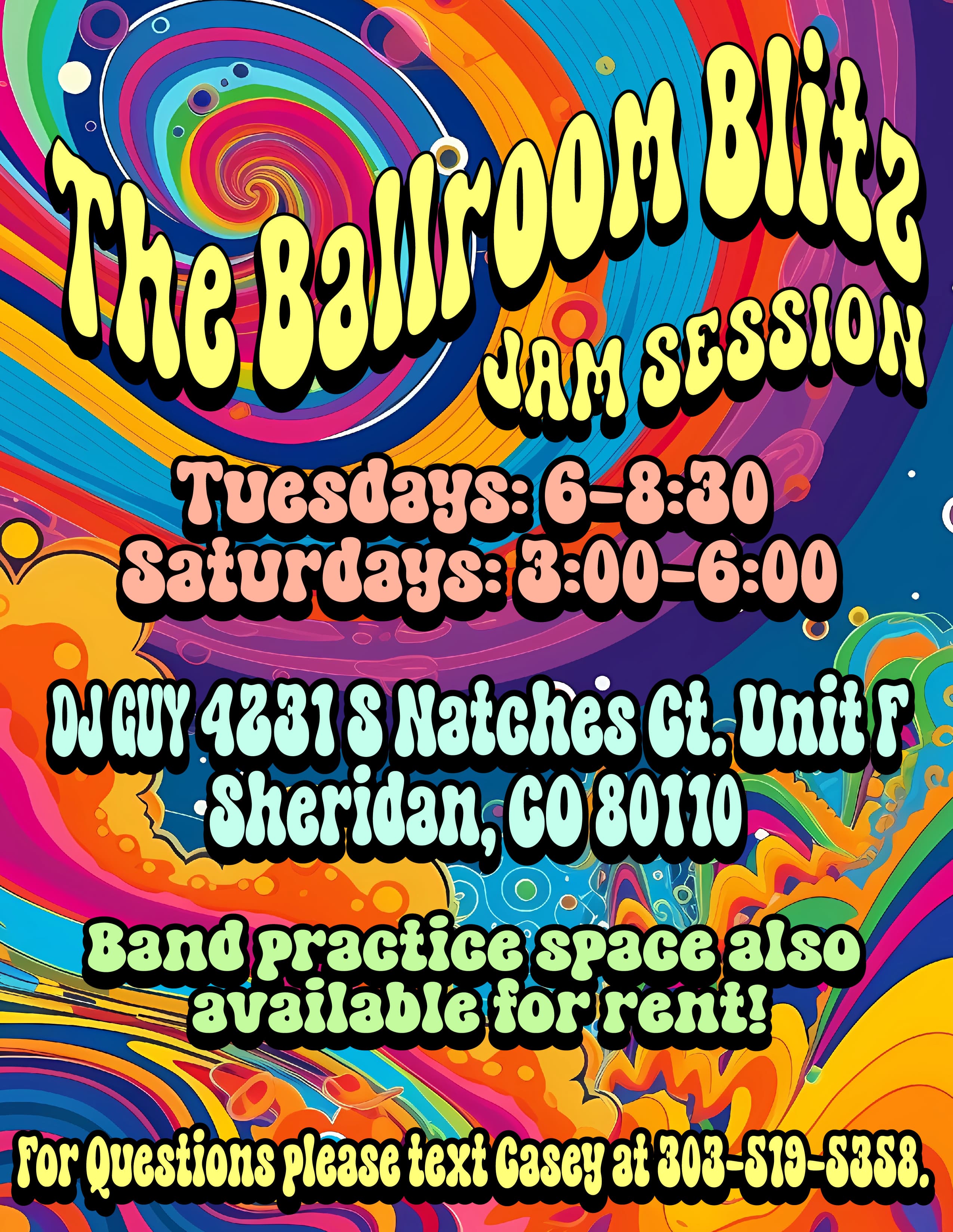 The Ballroom Blitz Saturday Edition
